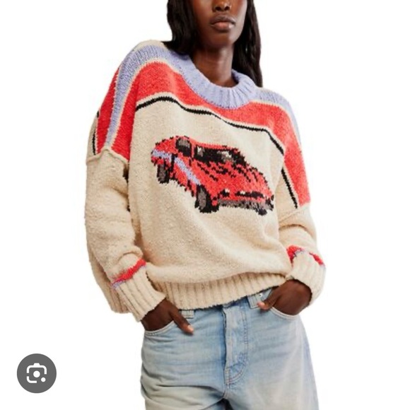 Free People Fast Lane Sweater NWT Size Small